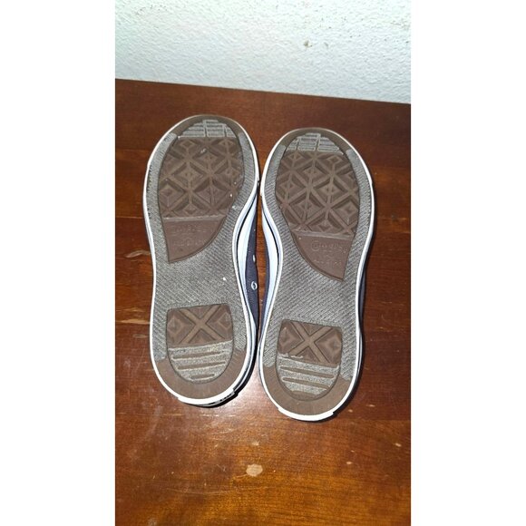 Converse All Star Unisex Low-Top Navy Canvas Sneakers Black White Size 9 W / 7 M - Picture 7 of 8
